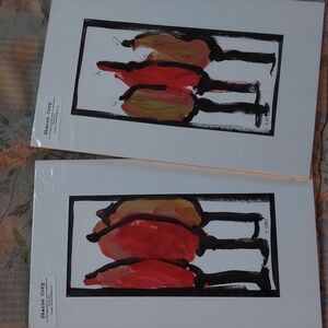 Manitoba Artist Sharon Cory's 2 Original Paintings. 15" x 9.5"